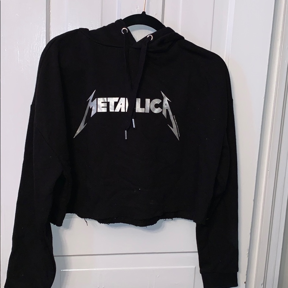 H&M cropped hoodie